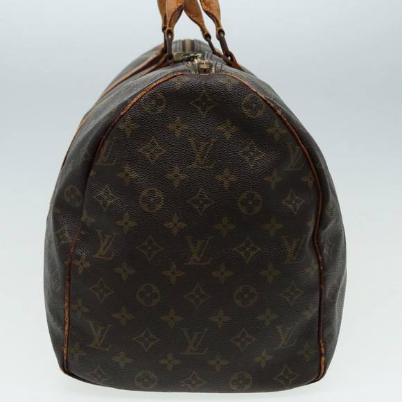 LOUIS VUITTON Monogram Keepall 50 Boston Bag M41426 LV Auth 85406 - Picture 4 of 16